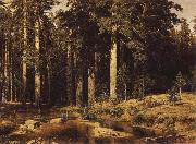 Ivan Shishkin Mast-Tree Grove France oil painting artist